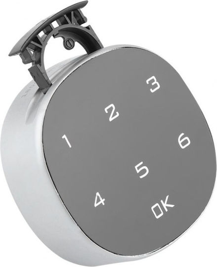 Techstar Intelligentes Schloss Touchscreen Digital 30mm Alarm Code Mit Cr2023 Microusb