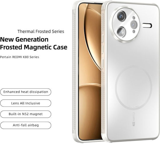 Abeel Back Cover Plastic White (Poco F7 Ultra)