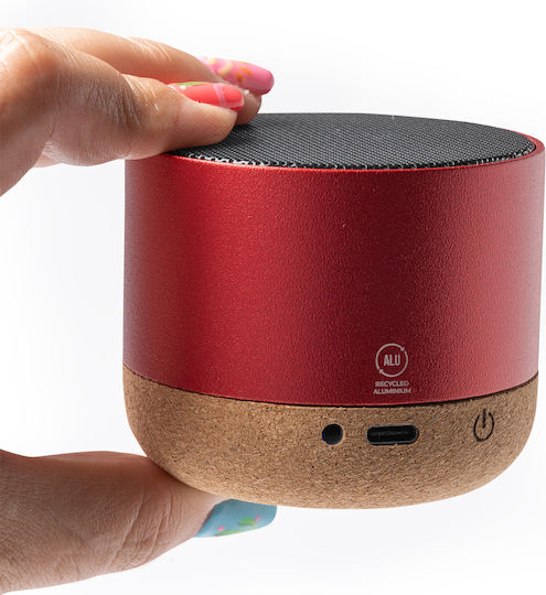 Voxel Ηχείο Bluetooth 3W με Διάρκεια Μπαταρίας έως 3 ώρες Ασημί
