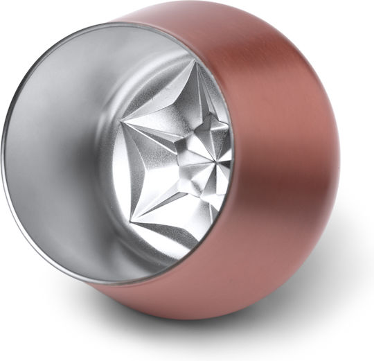 Glass made of Stainless Steel in Pink Color 380ml