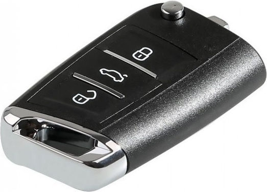 Husă Cheie Auto 3 Butoane Vw Golf 4 Passat B5 Bora Polo Skoda Octavia 1 Fabia Superb Compatibilă Volkswagen Skoda Seat Tip Briceag