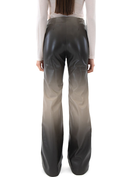 Black n Black Γυναικείο Υφασμάτινο Παντελόνι Καμπάνα Black n Black Γυναικείο Υφασμάτινο Παντελόνι Καμπάνα