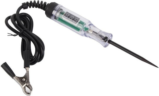 Tester Circuit Electric Auto 6-24v Cu Clesti Sondă Ideal Pentru Diagnoza Sistem Baterie Auto