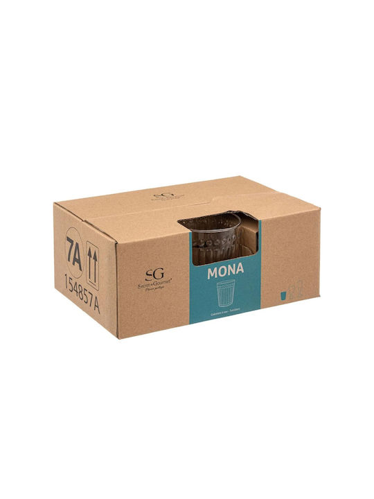 Secret de Gourmet Σετ Ποτήρια Νερού από Γυαλί 300ml 6τμχ