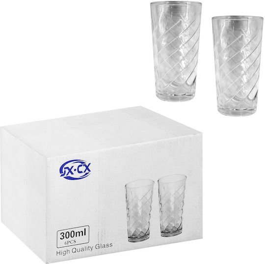 HOMie Ποτήρι για Λευκό Κρασί από Γυαλί 300ml