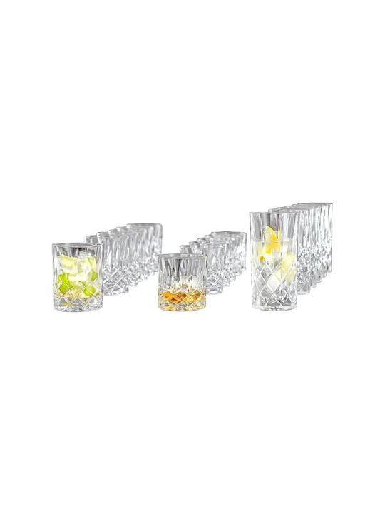 Nachtmann Set Gläser Wasser / Cocktail/Trinken / Whiskey / Weißwein aus Kristall 395ml 18Stück