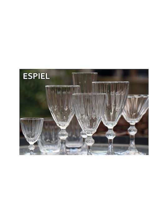 Diamond Set of Glasses made of Glass 6pcs