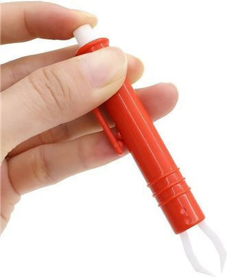Dispozitiv Îndepărtare Căpușe Zola Plastic 1 x 9 Cm Roșu