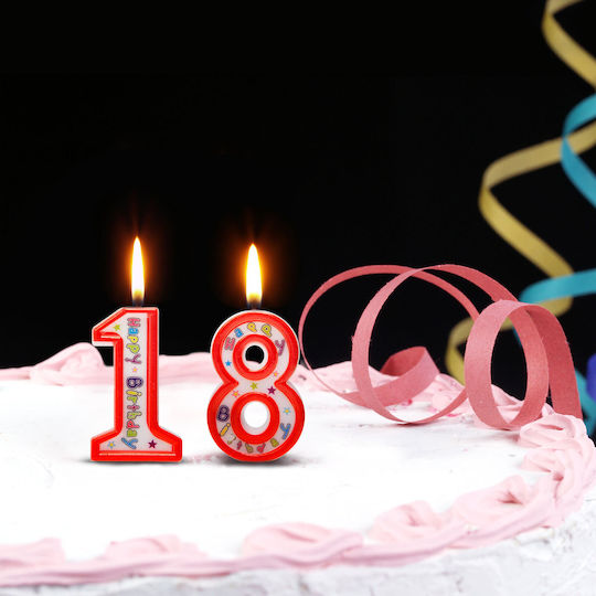 Lumânare Tort În Formă Număr 8