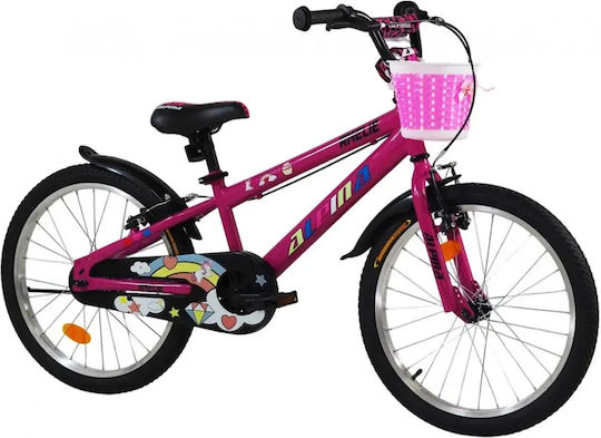 Alpina Amelie 20" Kids Bicycle BMX with Aluminum Frame Purple