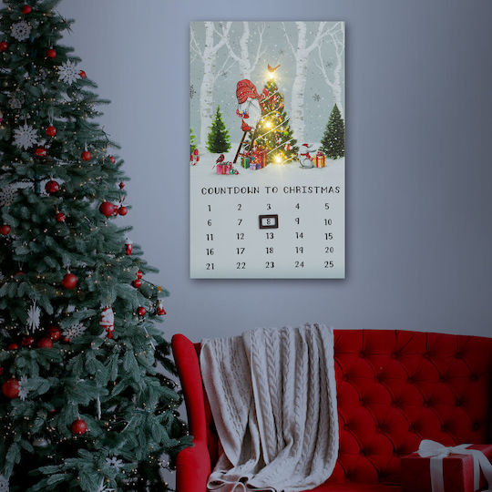 Led Kalender 2 X Aa 30 X 50 Cm