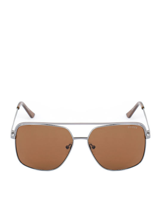 Guess Γυαλιά Ηλίου Ασημί με Μεταλλικό Σκελετό Guess Γυαλιά Ηλίου Ασημί με Μεταλλικό Σκελετό