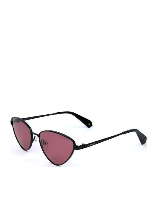 Polaroid Feminini Ochelari de soare cu Negru Cadru și Roz Lentilă PLD6071/S/X 807/DF