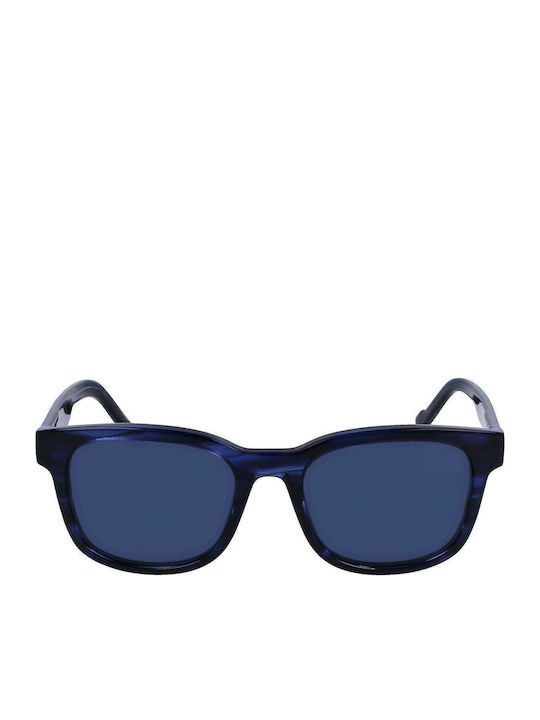Zeiss Men's Sunglasses with Blue Plastic Frame and Blue Lens ZS23528S-463