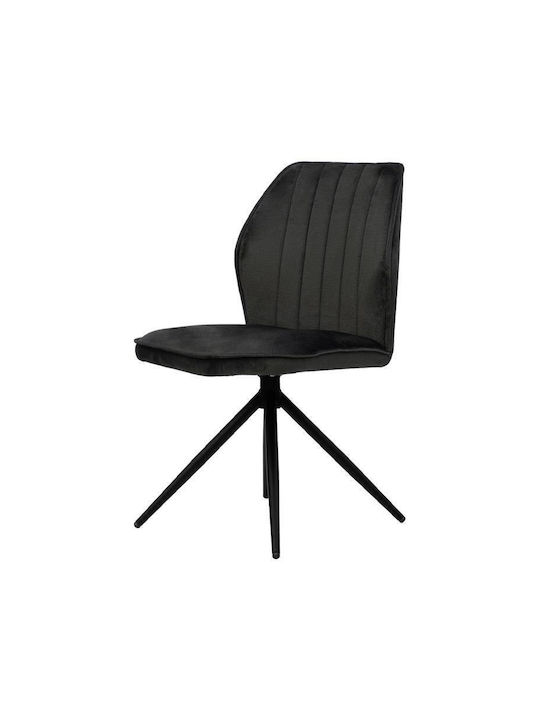 Arleta Stühle Speisesaal Grey 2Stück 52x46x91cm