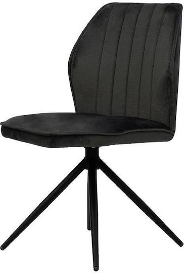 Arleta Stühle Speisesaal Grey 2Stück 52x46x91cm