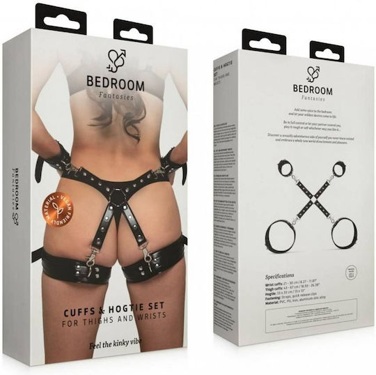 Bedroom Fantasies Handcuffs in Black Color