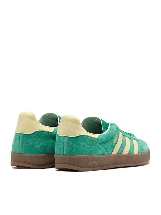 Gazelle Indoor Ανδρικά Sneakers Semi Court Green / Almost Yellow / Gum