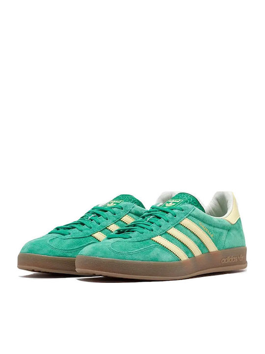 Gazelle Indoor Ανδρικά Sneakers Semi Court Green / Almost Yellow / Gum