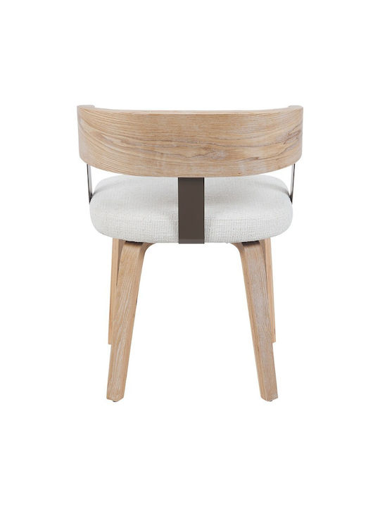 Anesy Armchair Beige Shade 53.5x51x72cm