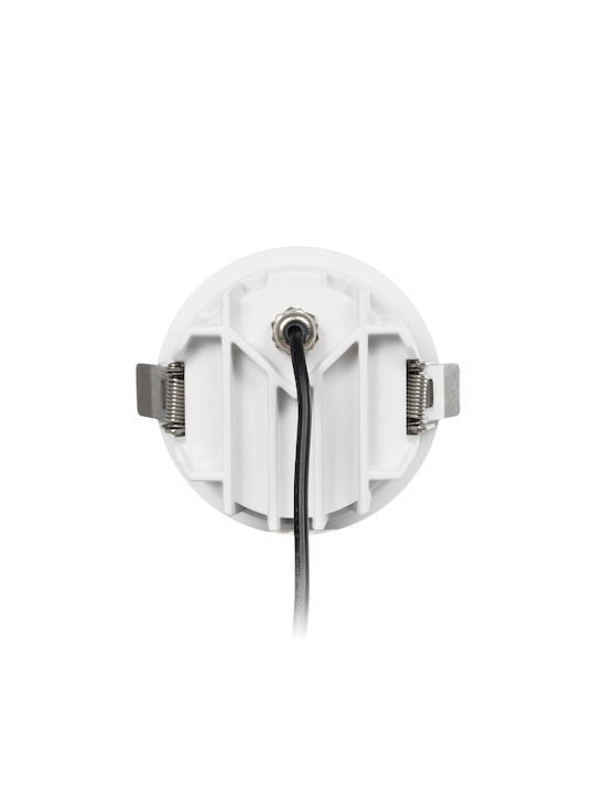 GloboStar DUSTY Металик Вграден Спот с Патрон Вграден LED Бял 8x8см. 1бр