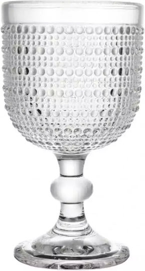 Cryspo Trio Rando Pahar pentru apa din Sticlă în Culoarea Pahar cu picior 350ml