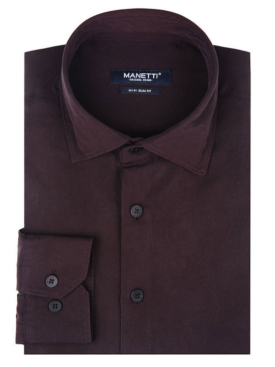 Long Sleeve Burgundy Shirt