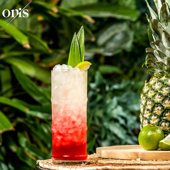 ONIS Tiki Bamboo Σετ Ποτήρια Κοκτέιλ/Ποτού από Bamboo 475ml 6τμχ