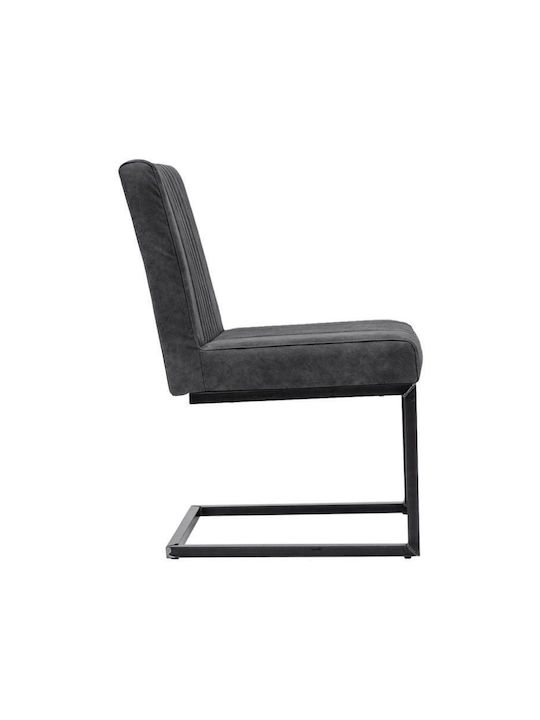 Evita Stühle Speisesaal Grey 2Stück 50x47x85cm