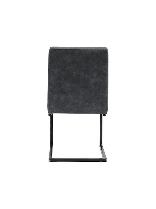 Evita Stühle Speisesaal Grey 2Stück 50x47x85cm