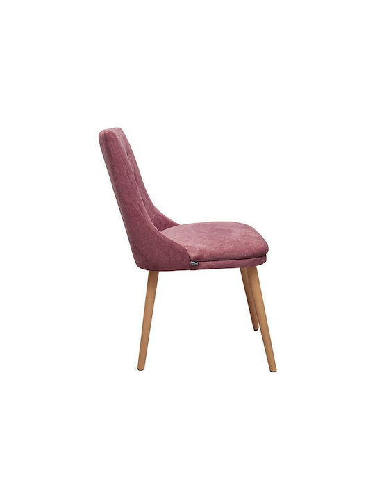 Sandra Dining Room Fabric Chair Rotten Apple 45x50x85cm 2pcs