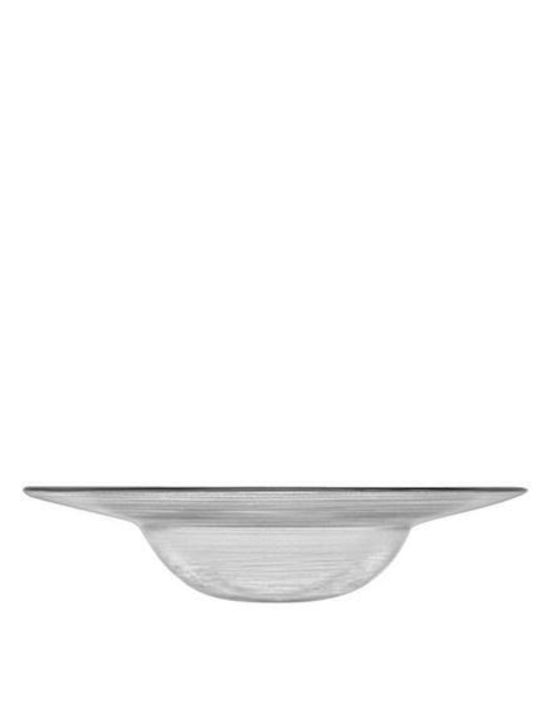 Espiel Circle Teller Nudeln Glas Transparent mit Durchmesser 20cm 6Stück