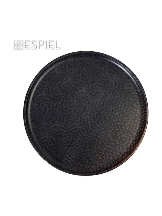 Espiel Teller Untiefe aus Melamin Braun mit Durchmesser 20cm
