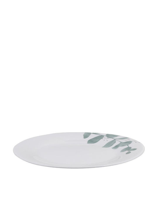 Eaton Dining Чиния Пустинята Стъкло Зелен с Диаметър 20см 6бр