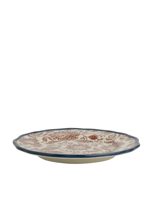 Laura Ashley Hedingham Plate Desert Ceramic Red with Diameter 21cm 2pcs