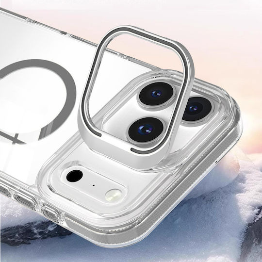 Θήκη Iphone 17 Pro Magsafe Βάση Διαφανής Γκρι Λεπτομέρειες