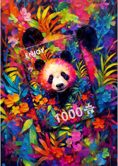 Puzzle 2D Ursuleț Panda Jucăuș 1000 Piese (-2227)