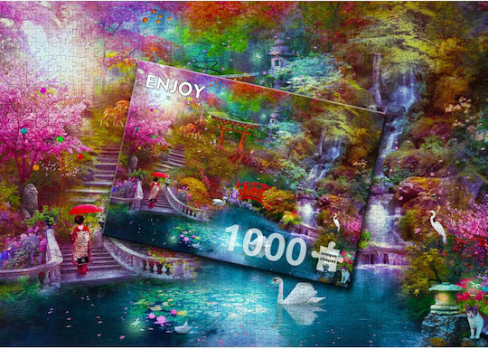 Puzzle 2D Grădină Japoneză 1000 Piese