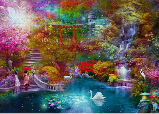 Puzzle 2D Grădină Japoneză 1000 Piese