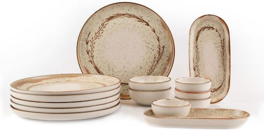 Kutahya Porselen Roma Servierplatte aus Porzellan mit einer Länge von 20cm 6 Stück Kutahya Porselen Roma Servierplatte aus Porzellan mit einer Länge von 20cm 6 Stück