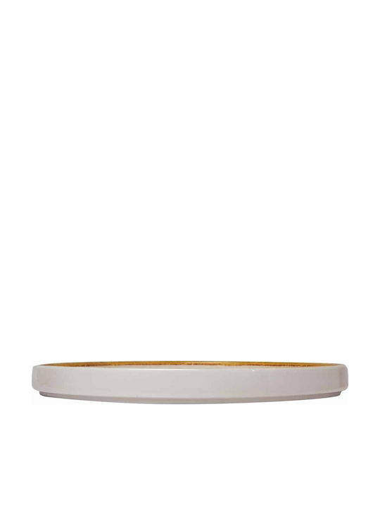 GTSA Flat Πιάτο Ρηχό από Πορσελάνη 21cm 6τμχ