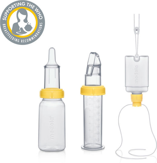 Medela Kunststoff Babyflasche mit Silikon Saugflasche für 0+ Monate 150ml