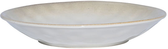 Estia Vignette Stoneware Дълбока Керамична Сива Чиния с Диаметър 23см 6 Бройки