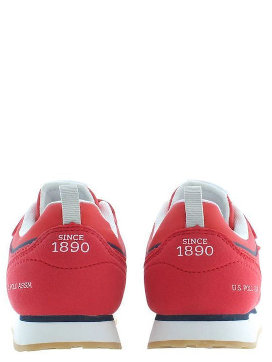 Παιδικά Sneakers με Σκρατς Κόκκινα