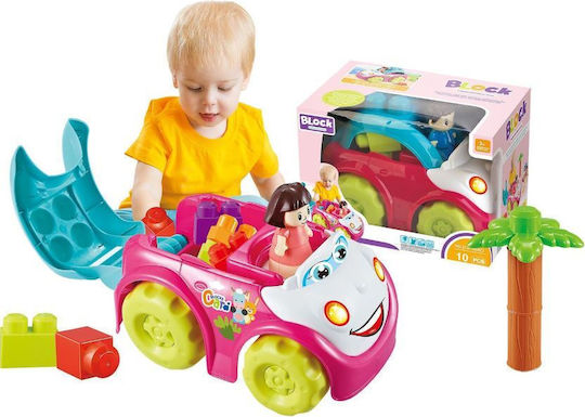ToyMarkt Blocuri Mașinuță 10buc