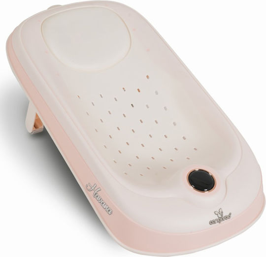 Cangaroo Bath Support with Thermometer Pink
