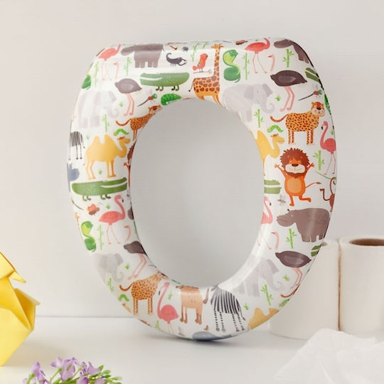 Kiokids Jungle Multicolour Toddler Toilet Seat