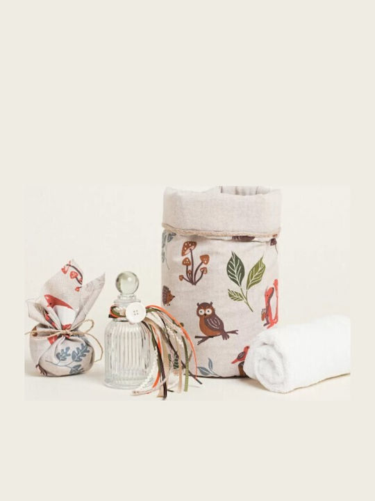 Beauty Home Baptism Set with Animals Theme
