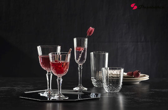 Espiel Diony Set of Glasses Cocktail/Drinking / Water / Coffee/Freddo made of Glass 345ml 6pcs