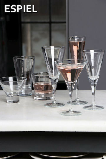 Espiel V-line Set Brillen Champagner Kelch Gläser 150ml 6 Stück